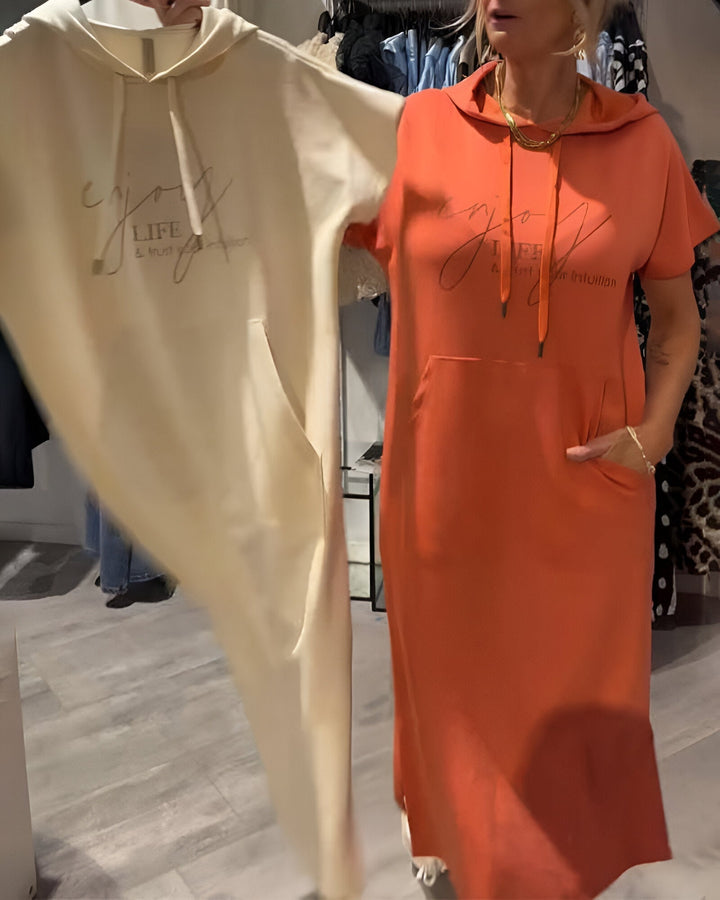 Bridget - Relaxed Hoodie Dress