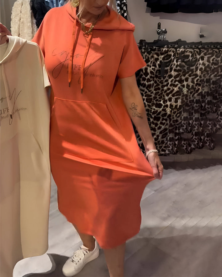 Bridget - Relaxed Hoodie Dress