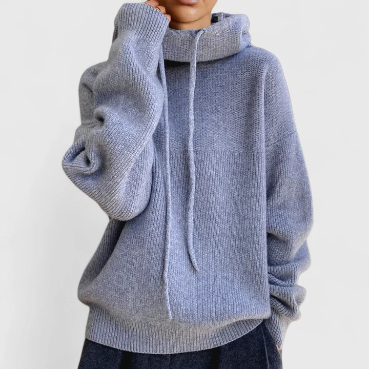 Marie | Soft Knit Hoodie for Ultimate Comfort