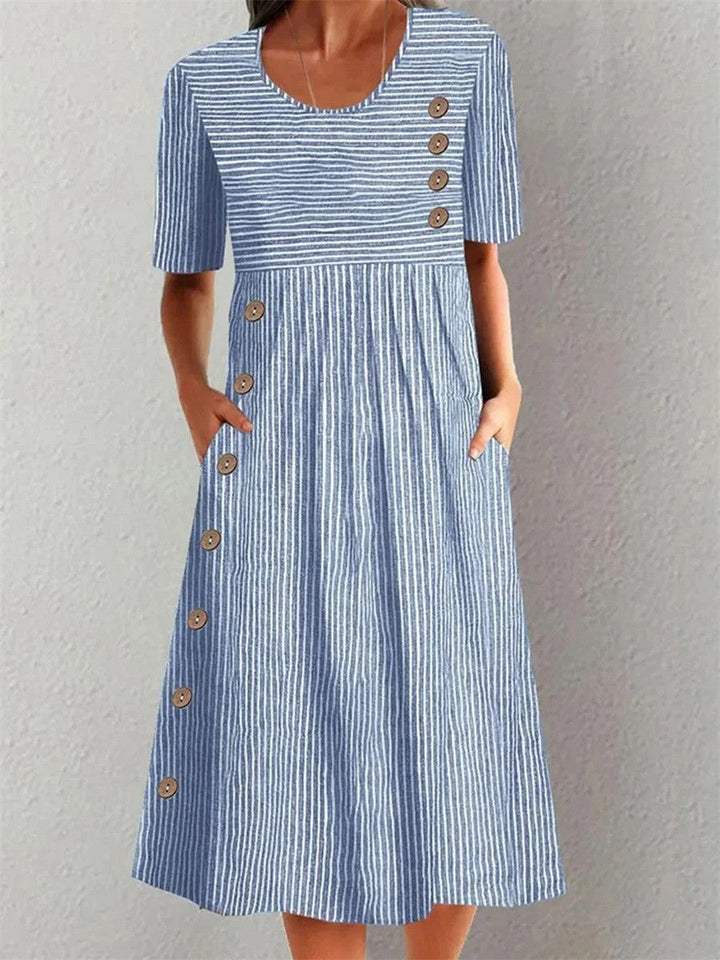 Sofia™ | Breezy Striped Summer Dress