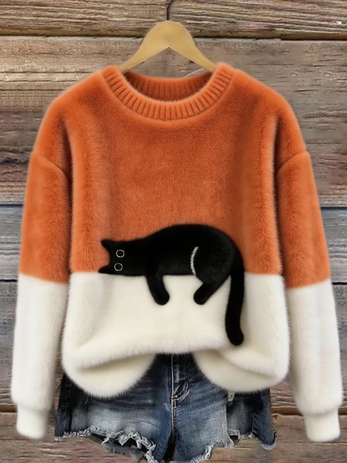 LunaCat Snug Sweater