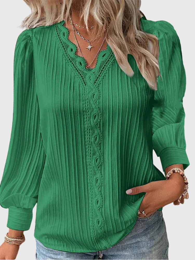 Andrea™ | Chic Pullover Blouse