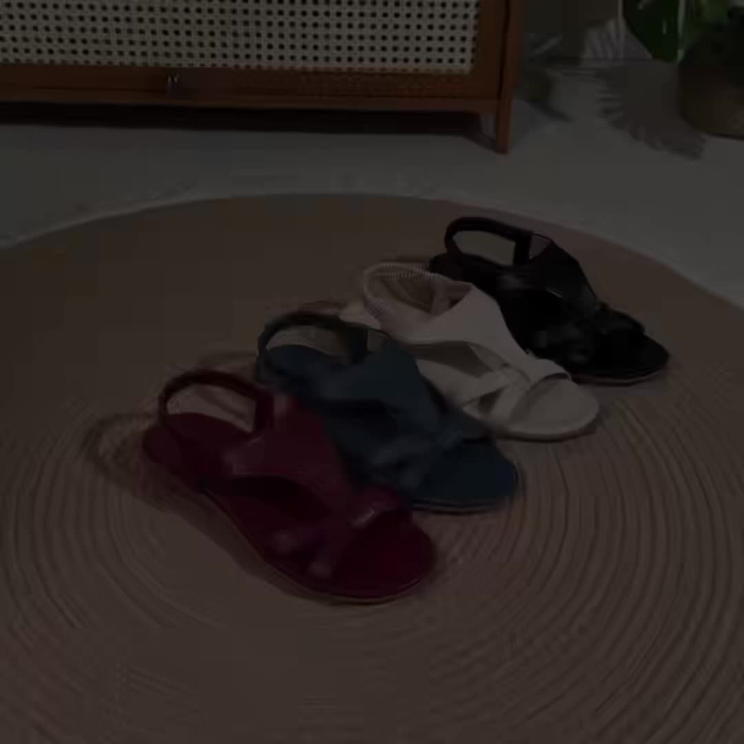 Sharon | Elastic Back Support Sandals