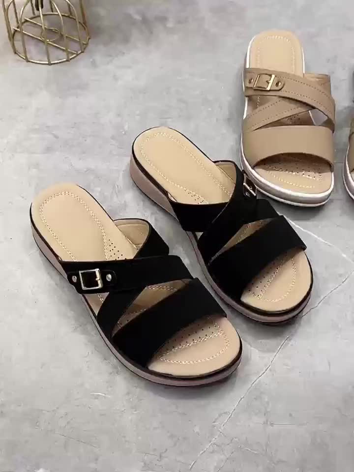 Carol | Cozy Slip-On Sandals
