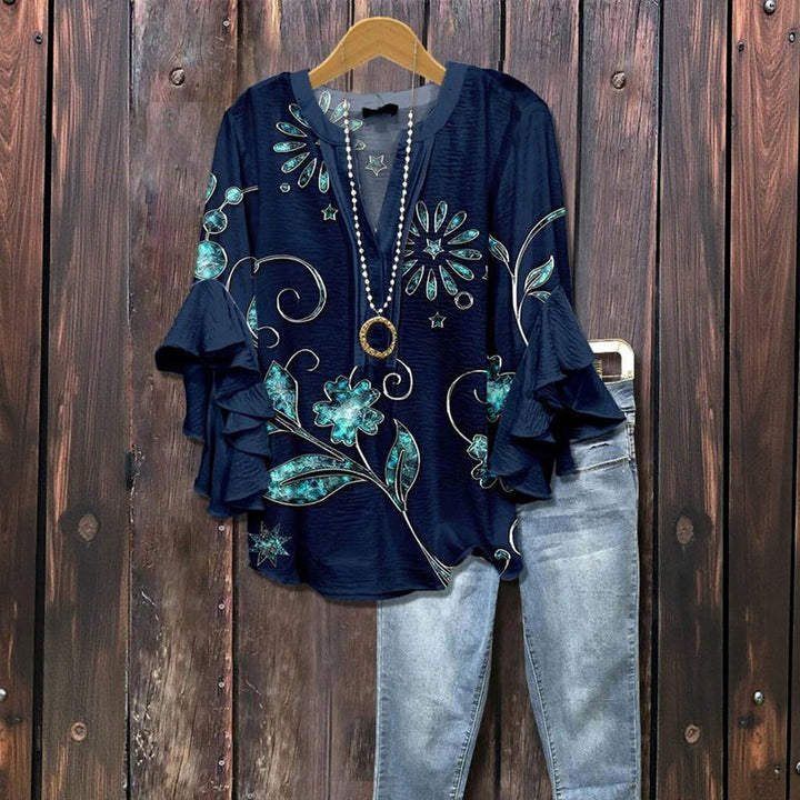 Confident Celebration Blouse - Relaxed Fit