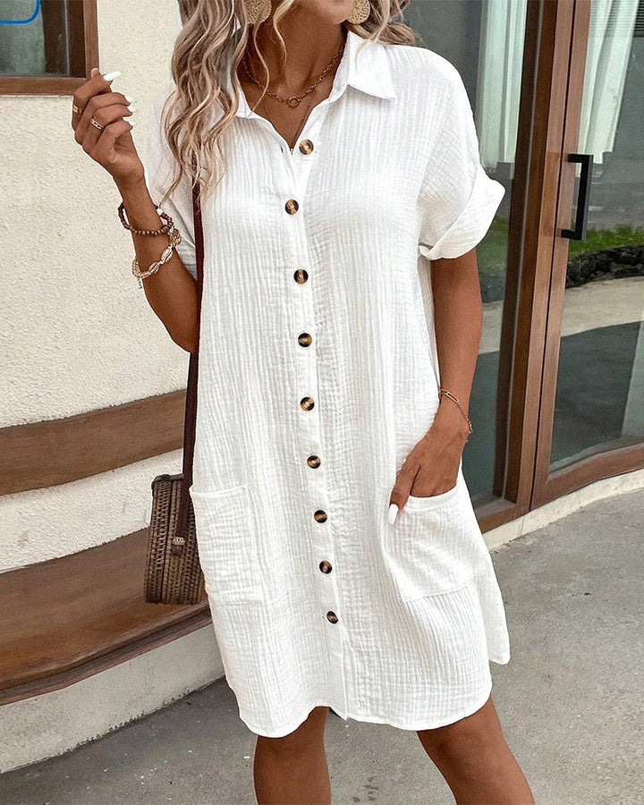 Chloe | Relaxed Summer Shirt Dress
