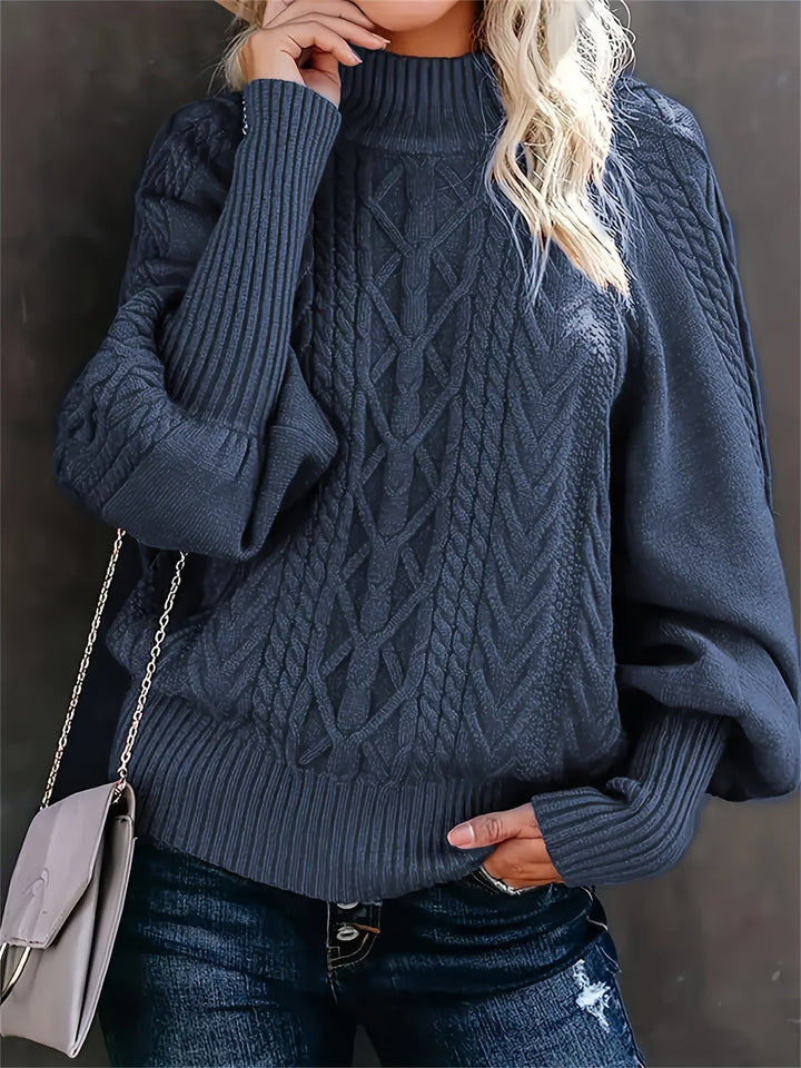 Tinsley - Comfortable Long Sleeve Knit Pullover
