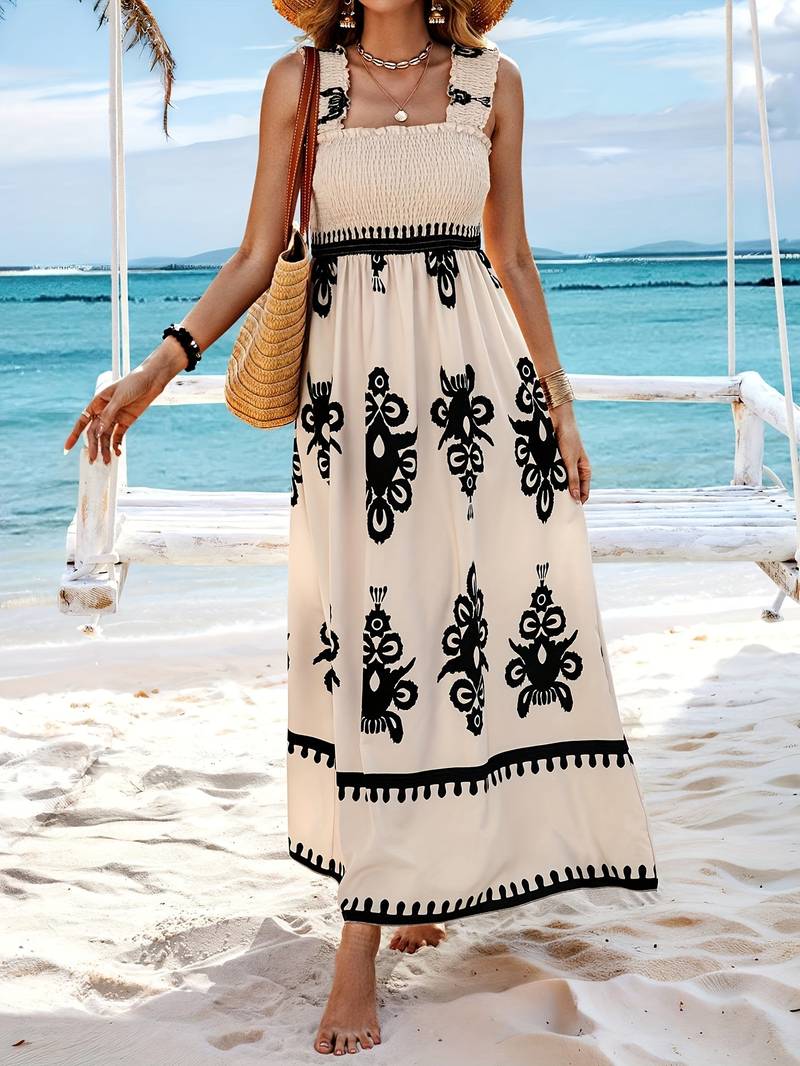 Livy - Maxi Dress in Desert Breeze