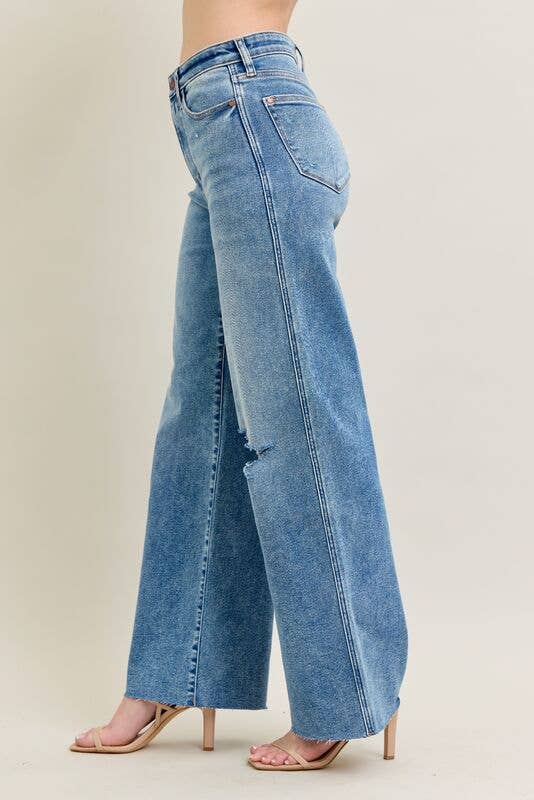 Judy Blue Vintage Wash Wide Leg
