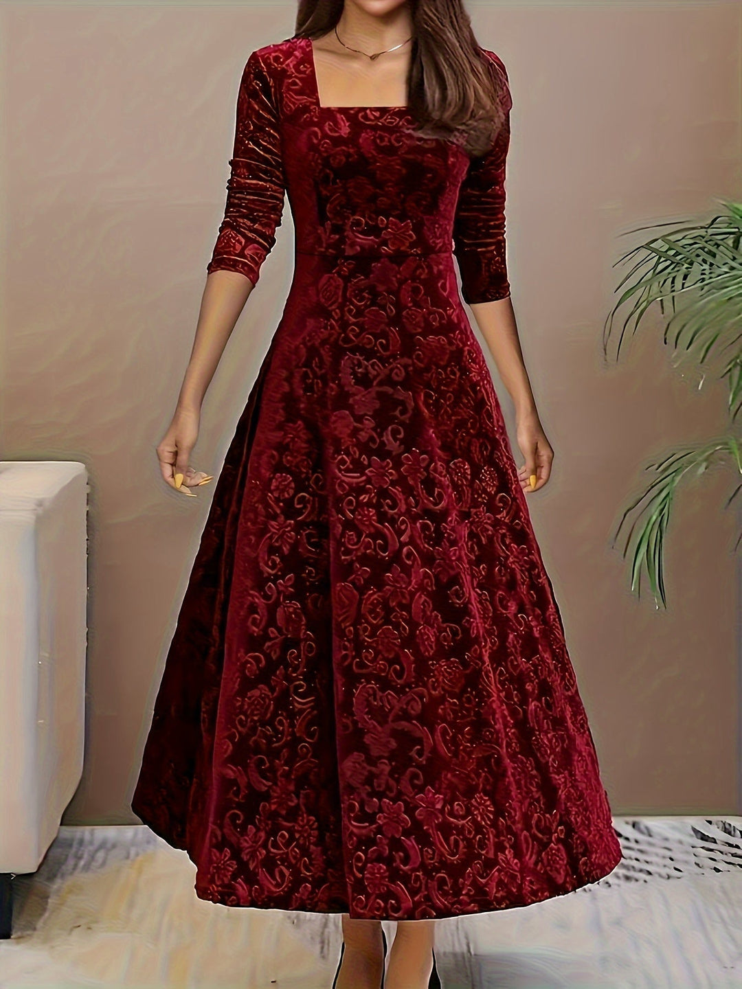 Nicola™ Luxe Velvet Dress