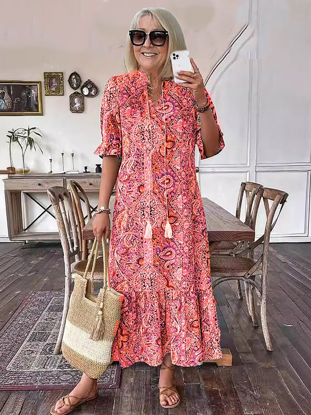 Gene | Bohemian Elegance Dress