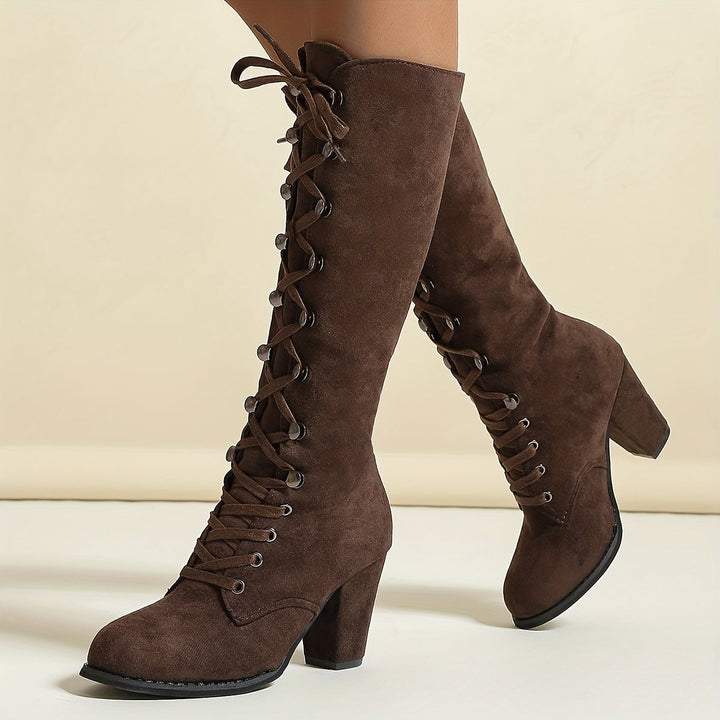 Lucia - Chic Knee-High Fashion Boots