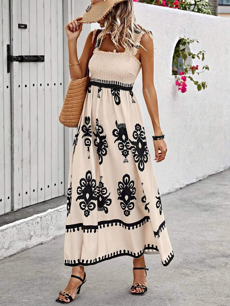 Livy - Maxi Dress in Desert Breeze