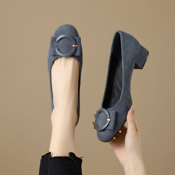 Elisé Suede Ballet Flats