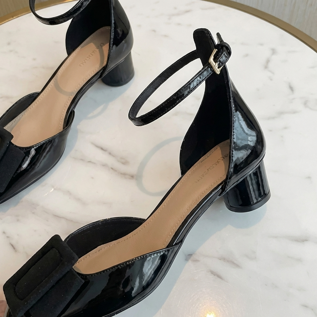 Rosalie Buckled Strap High Heels