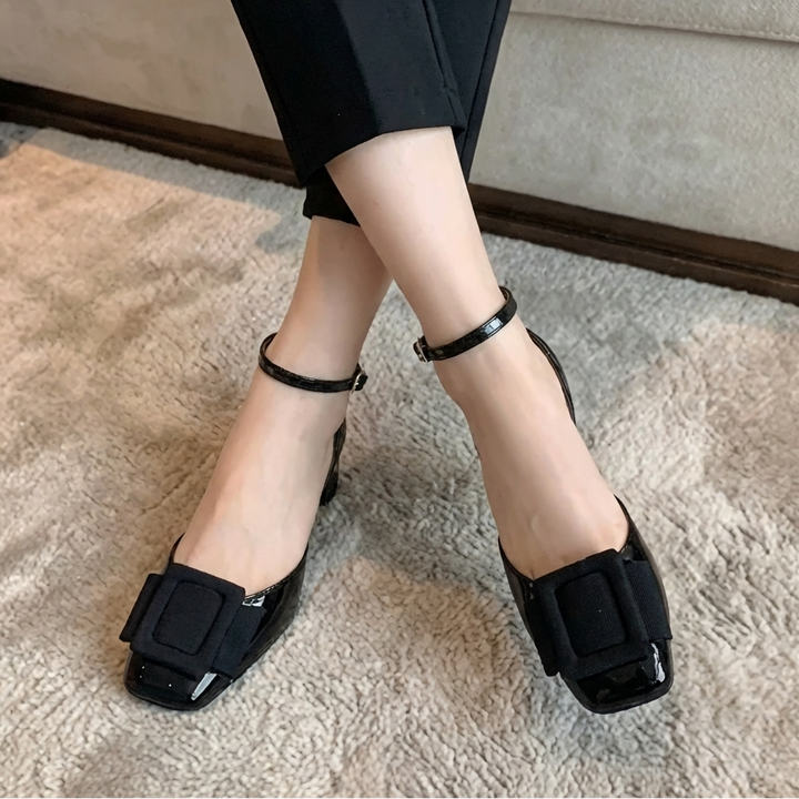 Rosalie Buckled Strap High Heels