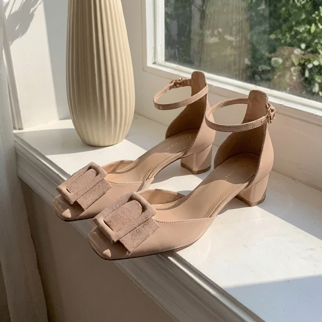 Rosalie Buckled Strap High Heels