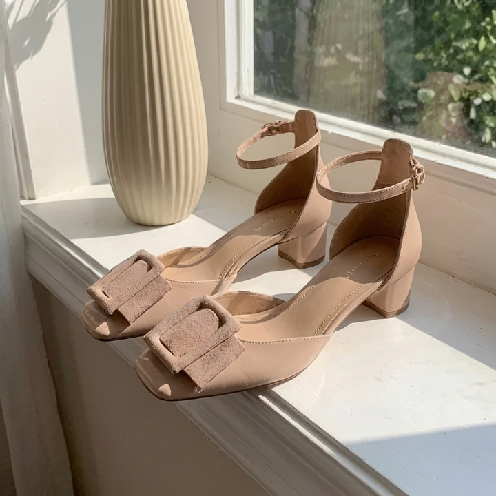 Rosalie Buckled Strap High Heels