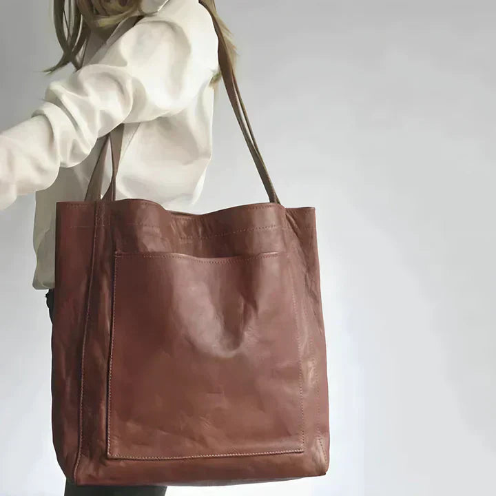 Pamela | Timeless Leather Tote Bag