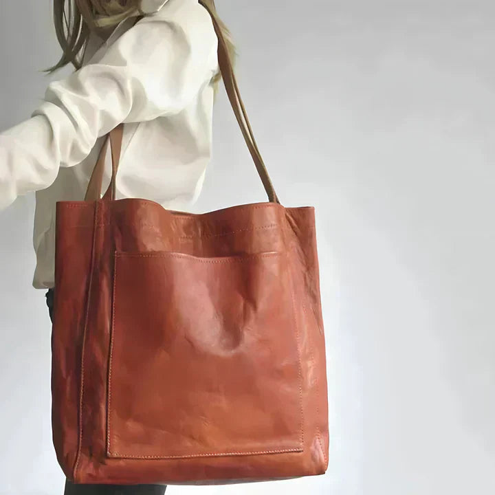 Pamela | Timeless Leather Tote Bag
