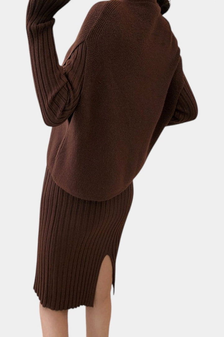Alectra Ensemble Modern Two-Piece Knit Outfit