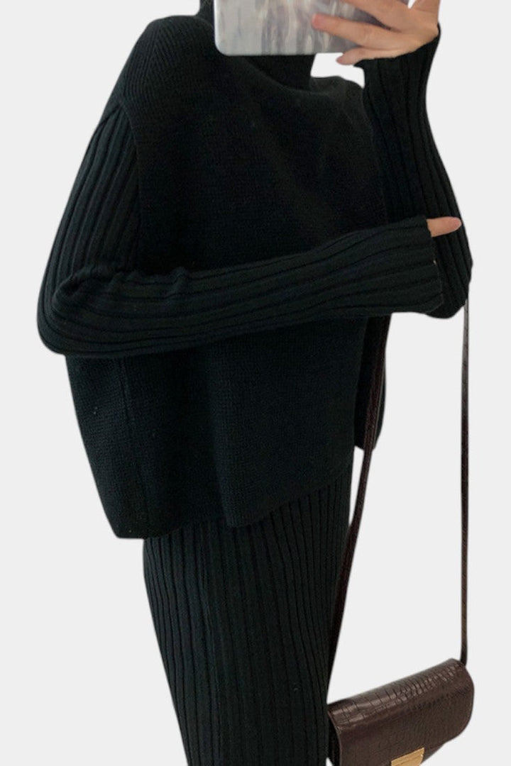 Alectra Ensemble Modern Two-Piece Knit Outfit