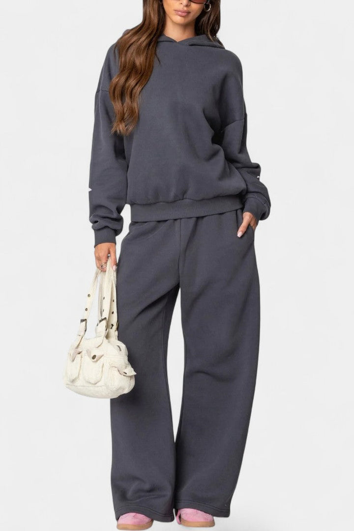 Caleta Cozy Hoodie Set with Breezy Trousers