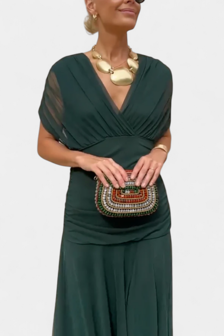 Eloria | Chic Floral Maxi Dress for Women | Romantic Elegance