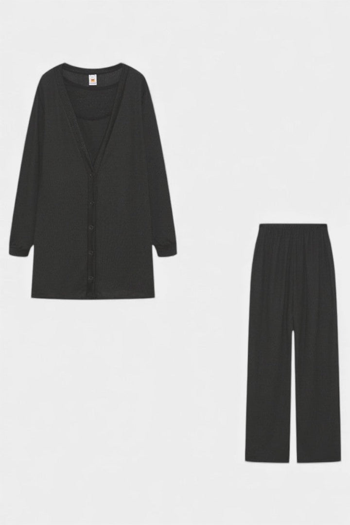 Clélia Cozy Knit Three-Piece Set
