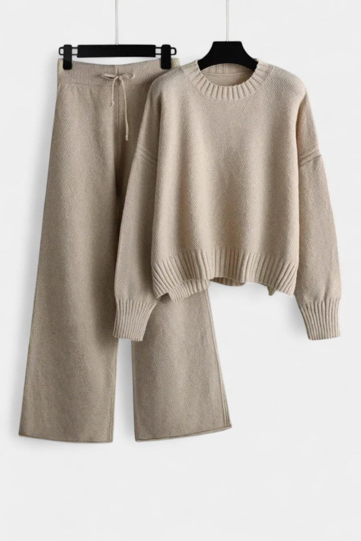 Olga Cozy Two-Piece Knit Ensemble