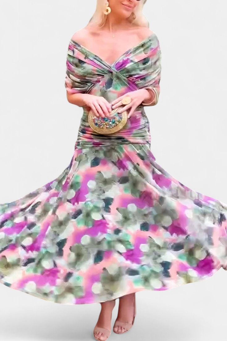 Hayden Laluna® | Chic V-Neck Elegant Dress