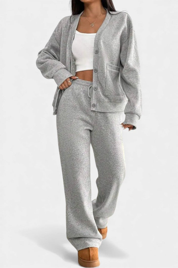 Vellina™ | Cardigan and Trouser Set