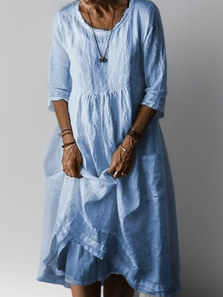 Adeline | Elegant Maxi Dress with Flowing Design