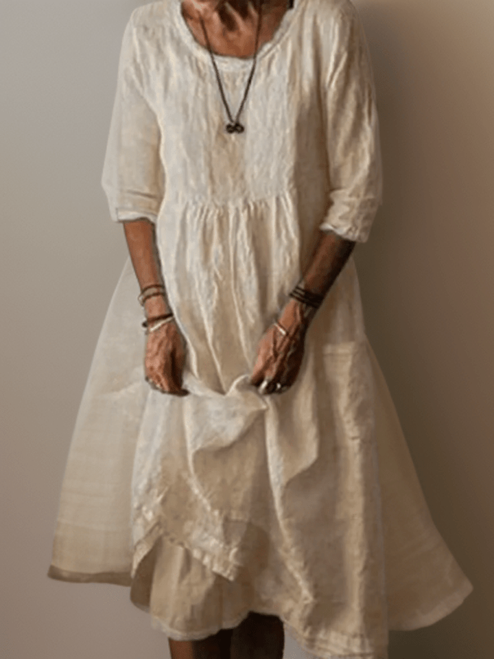 Adeline | Elegant Maxi Dress with Flowing Design