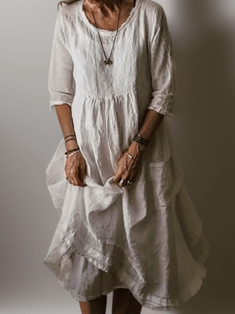 Adeline | Elegant Maxi Dress with Flowing Design