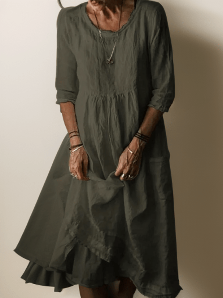 Adeline | Elegant Maxi Dress with Flowing Design