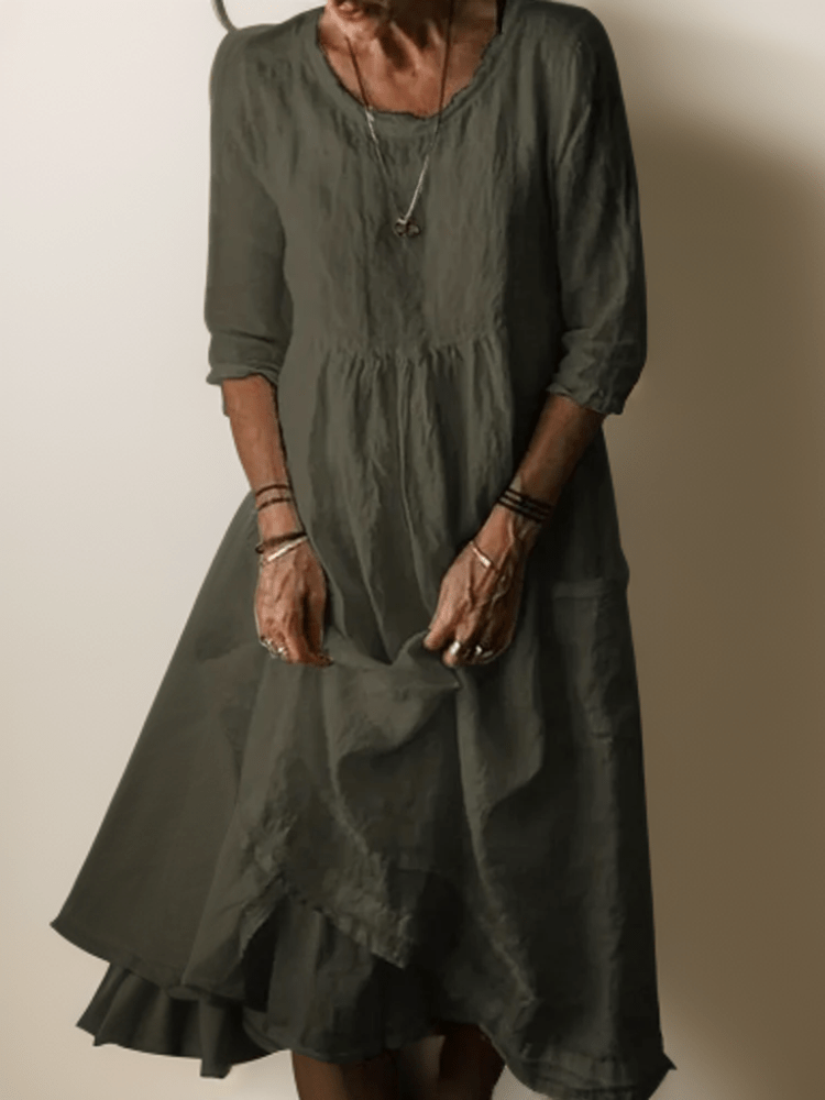 Adeline | Elegant Maxi Dress with Flowing Silhouette