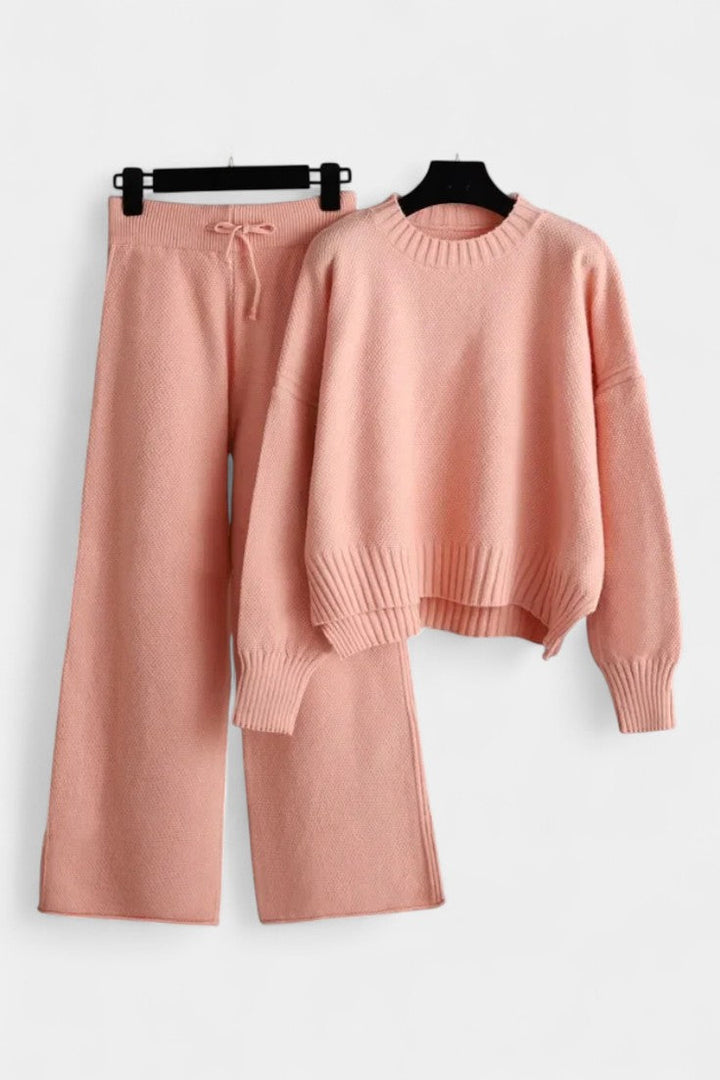 Olga Cozy Two-Piece Knit Ensemble