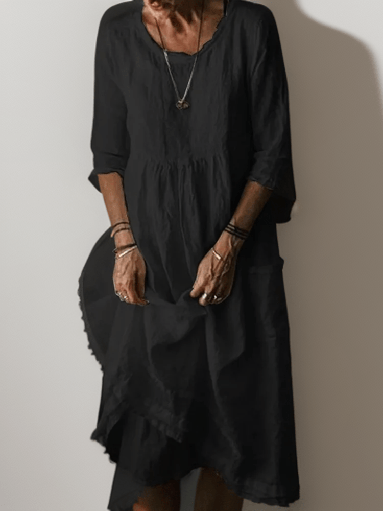 Adeline | Elegant Maxi Dress with Flowing Design
