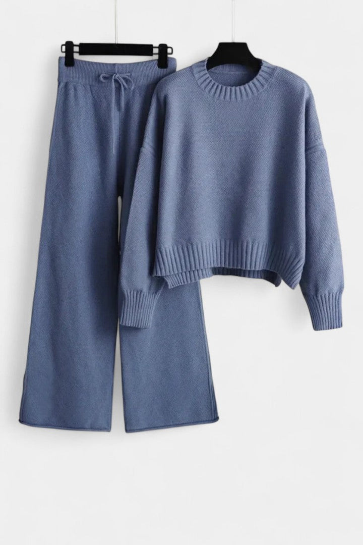 Olga Cozy Two-Piece Knit Ensemble