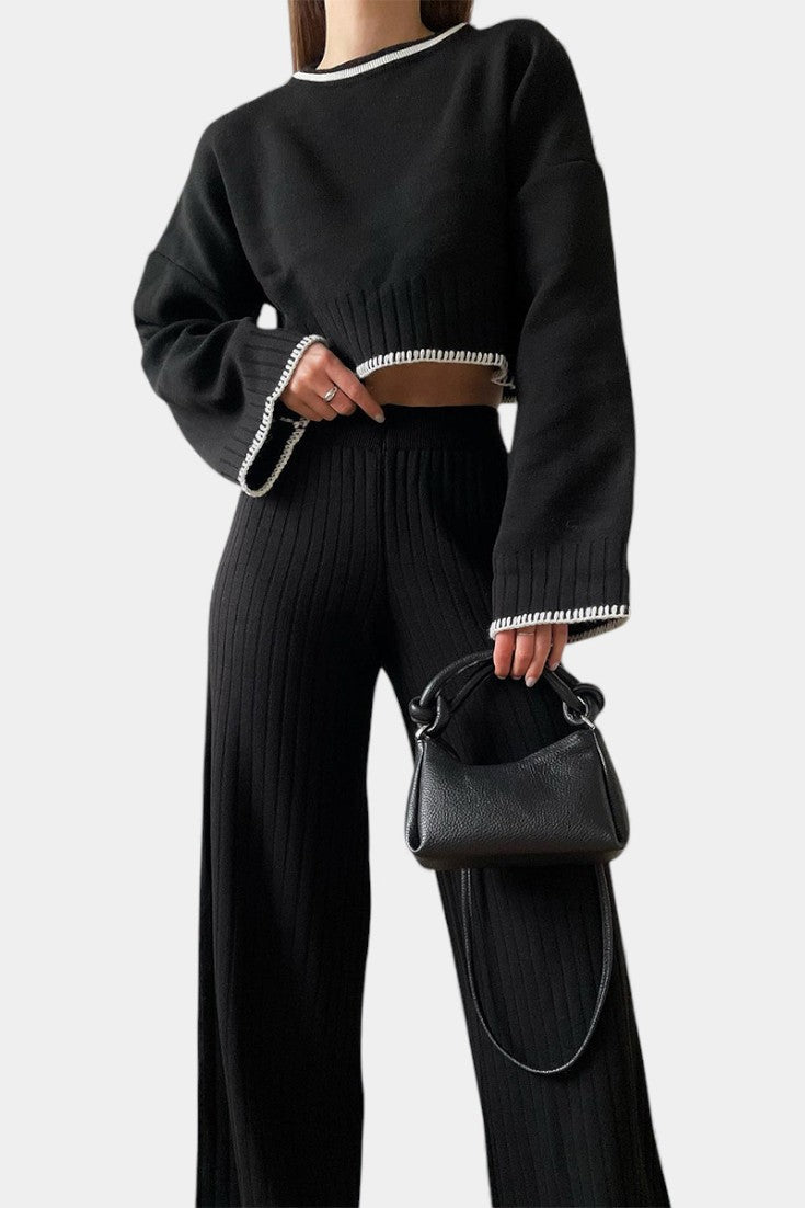 Iléna Minimalist Knit Two-Piece Set