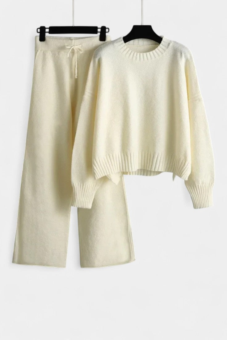 Olga Cozy Two-Piece Knit Ensemble