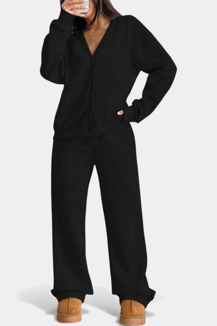 Vellina™ | Cardigan and Trouser Set