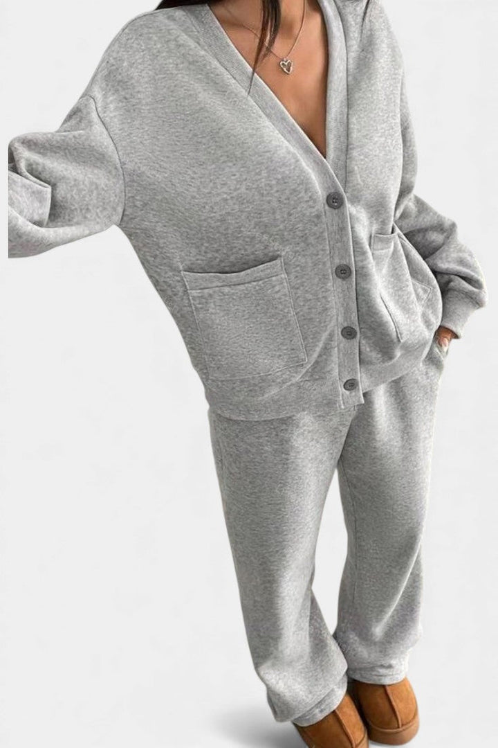 Vellina™ | Cardigan and Trouser Set