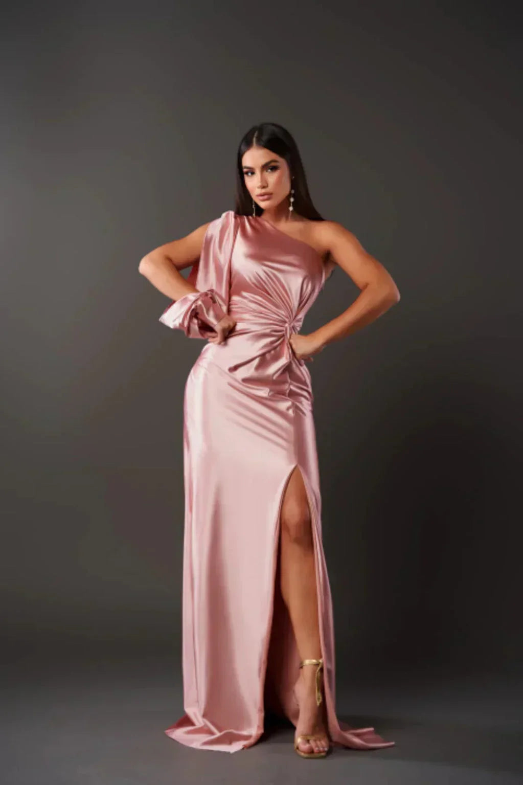 Alison - Chic Slit Maxi Gown