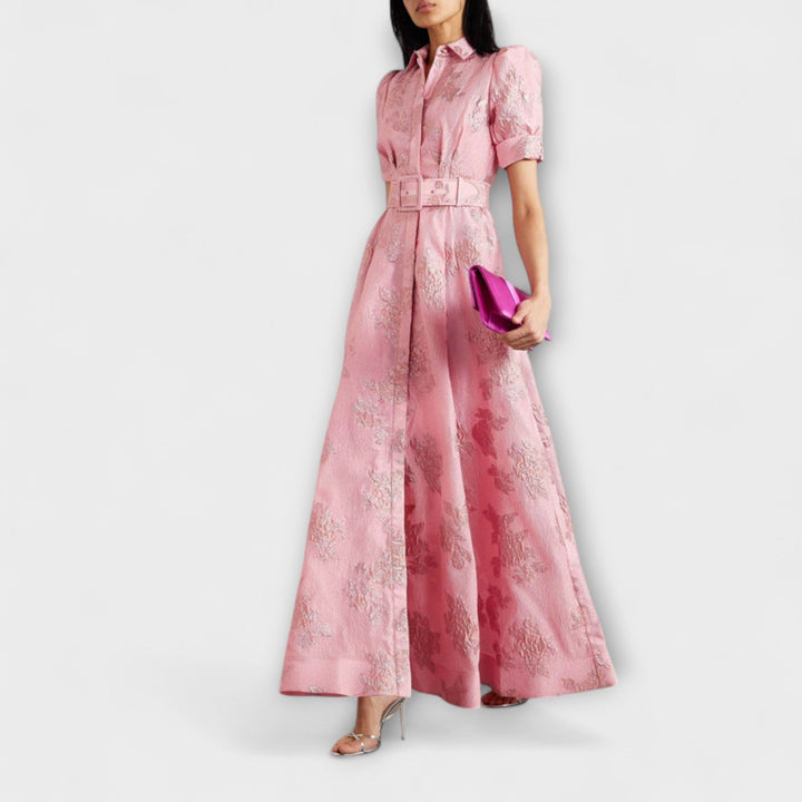 Anabella - Short Puff Sleeve Dress