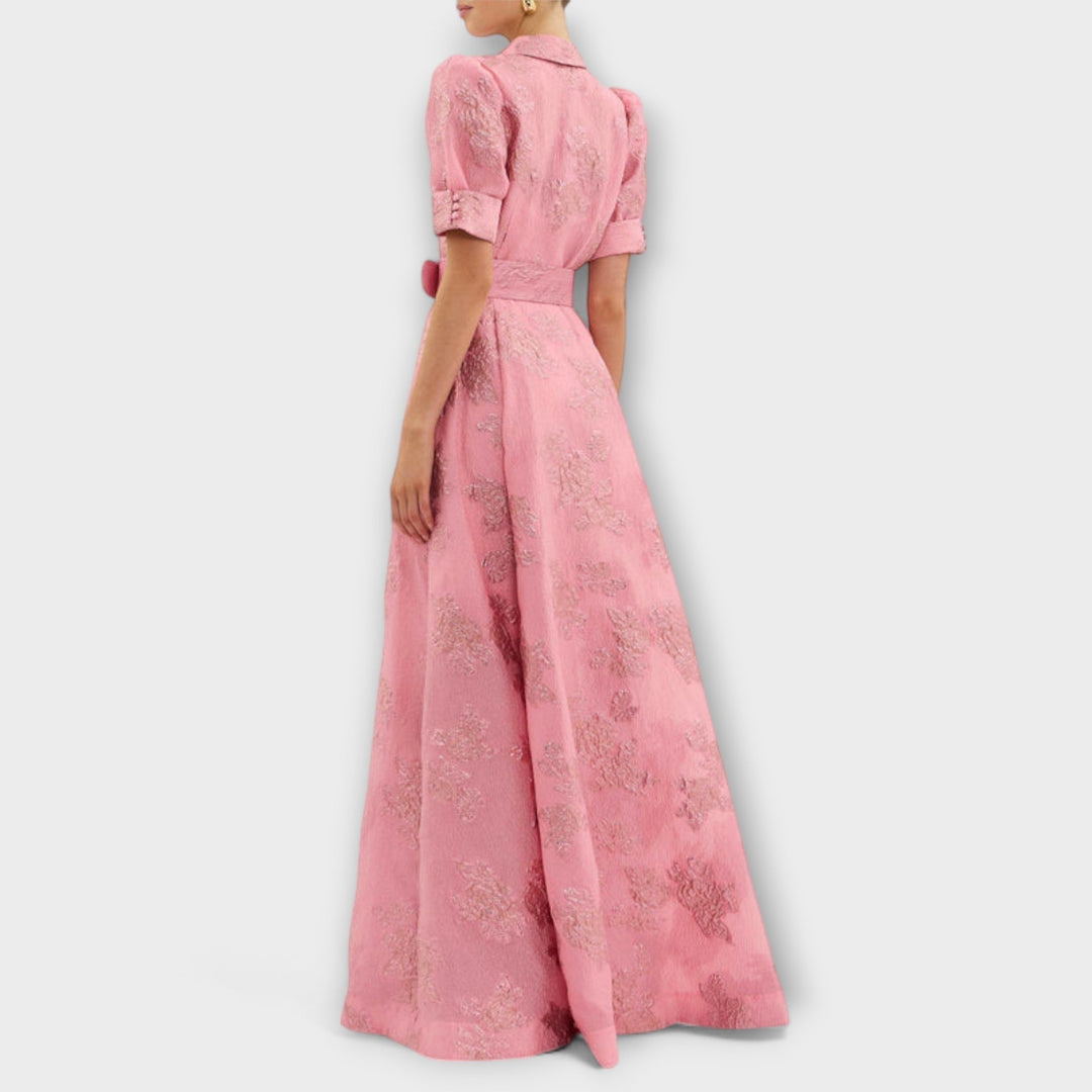 Anabella - Short Puff Sleeve Dress