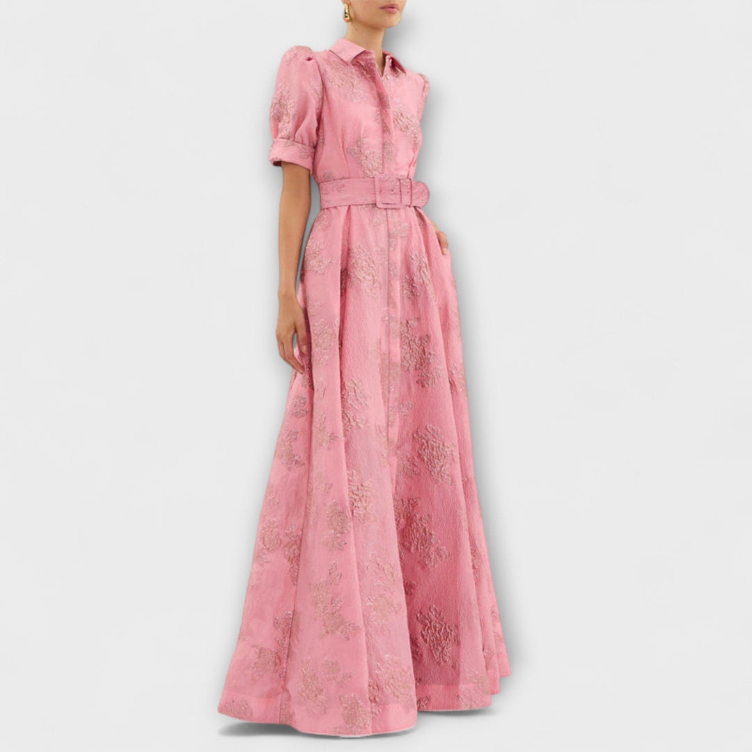 Anabella - Short Puff Sleeve Dress