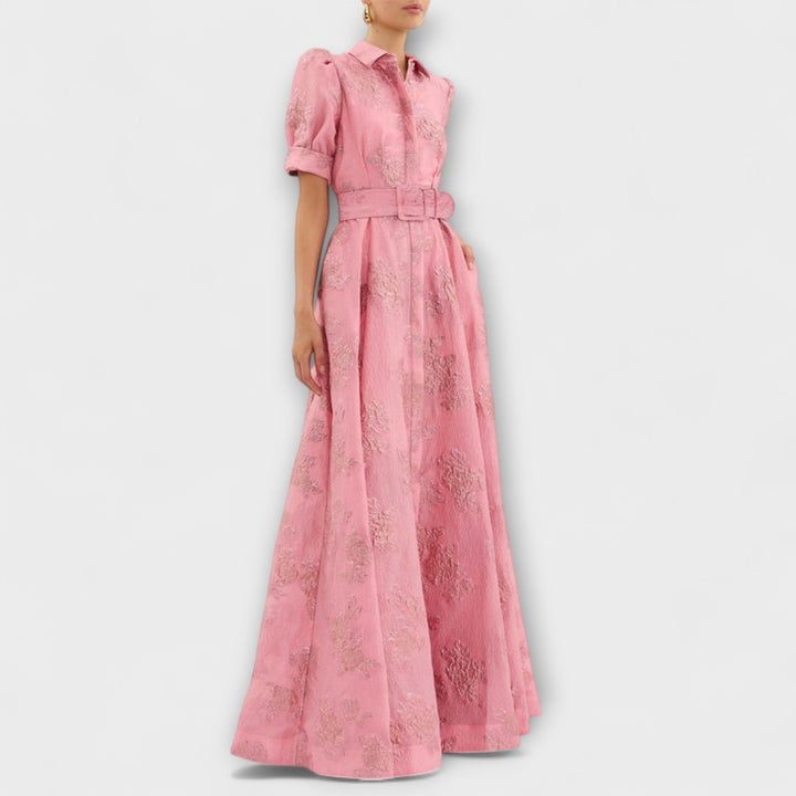 Anabella - Short Puff Sleeve Dress