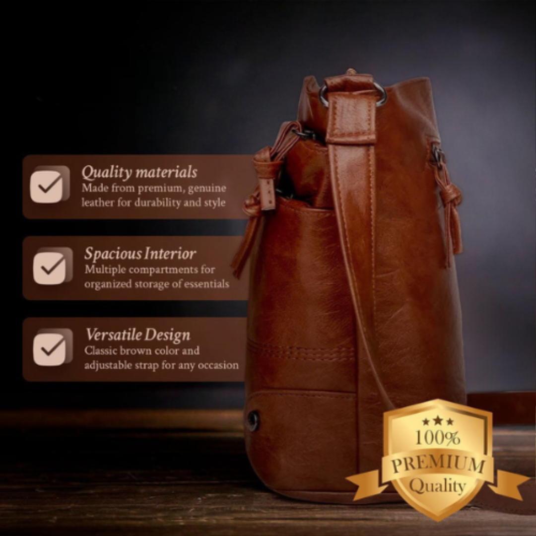 Judith | Classic Elegance Leather Handbag